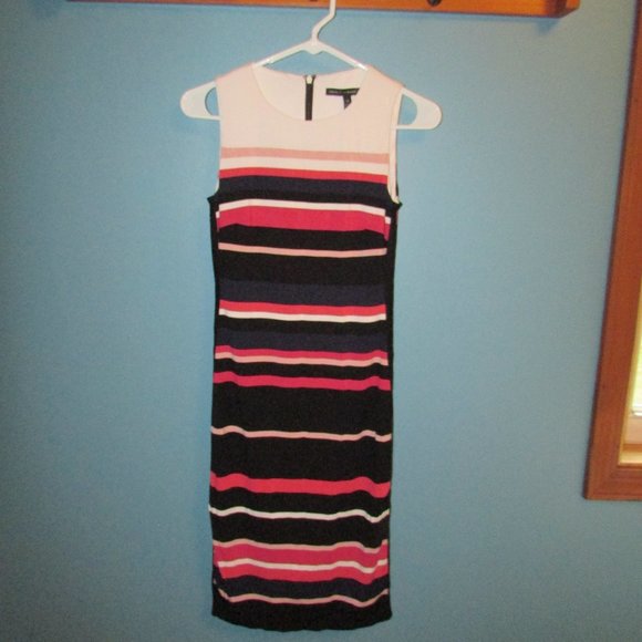 WHBM Stripe Sheath Dress - Picture 5 of 10